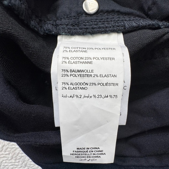 NWT Thyme Slim Fit Maternity Jeans Dark Blue Wash Size M - Picture 8 of 9